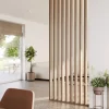 Roomdividers|Wandpanelen > Geen Roomdivider complete set bruin eiken 260x100 cm