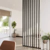 Roomdividers|Wandpanelen > Geen Roomdivider complete set zwart eiken 260x100 cm