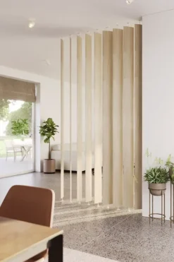 Roomdividers|Wandpanelen > Geen Roomdivider lamel ellips eiken 18x240 cm 1 stuk