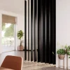 Roomdividers|Wandpanelen > Geen Roomdivider lamel recht zwart 15x240cm 1 stuk