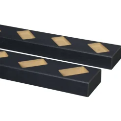 Houtenprofielen > Cando Green Roomdivider profiel schuin 45° lava eiken 2 stuks