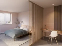 Houtenprofielen|Overgangsprofielen > Cando Green Roomdivider profiel schuin 45° natuur eiken 2 stuks