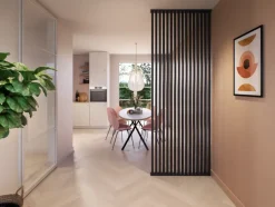 Houtenprofielen > Cando Green Roomdivider spijlen MDF lava eiken 4 stuks
