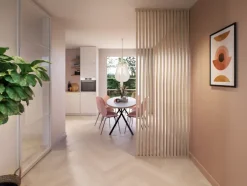 Houtenprofielen > Cando Green Roomdivider spijlen MDF natuur eiken 4 stuks
