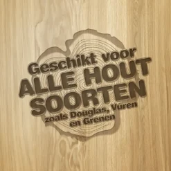 Ruwa jachtlak hoogglans kleurloos 2,5 l
