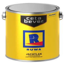 Ruwa jachtlak hoogglans kleurloos 2,5 l