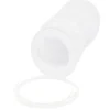 Sanivesk buis flexibel PVC wit Ø 100 mm 1,5 meter