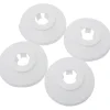 Toevoerbuizen & Hulpstukken|Kraanaccessoires > Sanivesk CV Buisrozet 15mm Wit 4 stuks