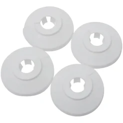 Toevoerbuizen & Hulpstukken|Kraanaccessoires > Sanivesk CV Buisrozet 12mm Wit 4 stuks