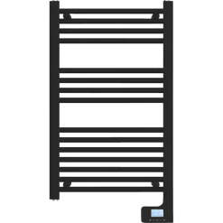 Sanivesk design radiator Lima elektrisch zwart 80 x 50 cm