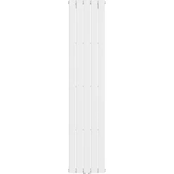 Sanivesk design radiator Negev wit midden/onder aansluiting 180 x 38 cm