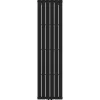 Sanivesk design radiator Negev zwart midden/onder aansluiting 180 x 45,2 cm