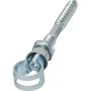 Toevoerbuizen & Hulpstukken|Kraanaccessoires > Sanivesk Enkele CV Beugel + Pen 15mm 4 stuks