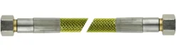 Sanivesk Flexibele Gasslangset RVS M24x1,5 125cm