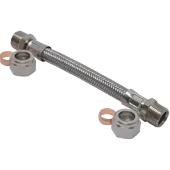 Sanivesk flexibele slang (knel x knel) 12 mm x 12 mm 15 cm