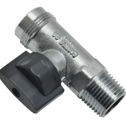 Sanitair Aansluitmateriaal > Sanivesk Gaskraan Recht M24x1/2"M Chroom