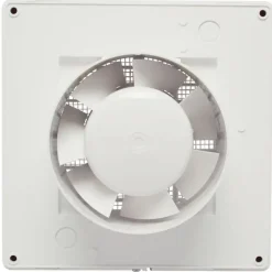 Sanivesk inbouwventilator Standaard wit Ø 100 mm