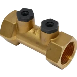 Toevoerbuizen & Hulpstukken > Sanivesk Keerklep EA Controleerbaar + Aftap Knel 15mm