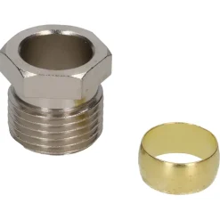 Sanitair Aansluitmateriaal > Sanivesk Knelset 1/2"x15mm