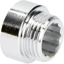 Sanitair Aansluitmateriaal > Sanivesk Kraanverlengstuk 3/4"Fx3/4"M L10mm Chroom