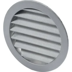 Sanivesk luchtrooster rond aluminium Ø125 mm