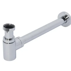 Afvoerbuizen & Hulpstukken > Sanivesk Luxe Design Fonteinsifon Chroom 5/4"x32mm LAAG model