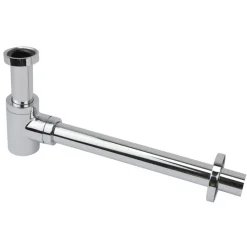 Afvoerbuizen & Hulpstukken > Sanivesk Luxe Design Fonteinsifon Chroom 5/4"x32mm LAAG model