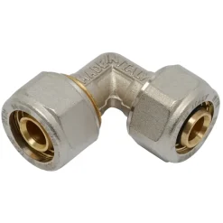 Sanitair Aansluitmateriaal > Sanivesk Meerlagen Knel Knie 16x16mm