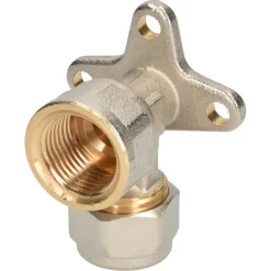 Sanitair Aansluitmateriaal > Sanivesk Meerlagen Knel Muurplaat 16mmx1/2"F 3 stuks