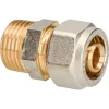 Sanitair Aansluitmateriaal > Sanivesk Meerlagen Knel Recht Overgang 16mmx1/2"M 3 stuks