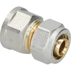 Sanitair Aansluitmateriaal > Sanivesk Meerlagen Knel Recht Overgang 16mmx1/2"F