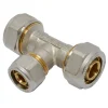 Sanitair Aansluitmateriaal > Sanivesk Meerlagen Knel T-Stuk Verloop 20x16x20mm