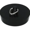 Sanivesk Plugstop Kunststof + Triangel 53,5mm Zwart
