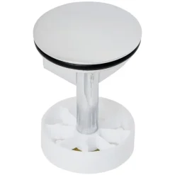 Afvoerbuizen & Hulpstukken|Toilet Onderdelen > Sanivesk Plugstop voor Afvoer Wastafel Waste 40mm Chroom