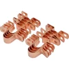 Toevoerbuizen & Hulpstukken|Kraanaccessoires > Sanivesk Roodkoper Zadel Hoog Dubbel 22mm 8 stuks