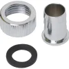 Sanivesk Slangkoppeling + Wartelmoer 1/2"F Chroom
