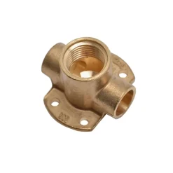 Sanitair Aansluitmateriaal > Sanivesk Soldeer Muurplaat Dubbel 15mmx1/2"F