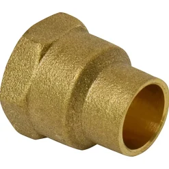 Sanitair Aansluitmateriaal > Sanivesk Soldeer Recht Overgang 15mmx1/2"F