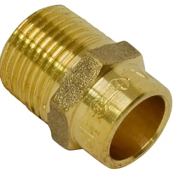 Sanitair Aansluitmateriaal > Sanivesk Soldeer Recht Overgang 12mmx3/8"M