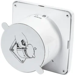 Sanivesk stille inbouwventilator Standaard met timer wit Ø 125 mm