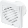 Sanivesk stille inbouwventilator Standaard wit Ø 100 mm