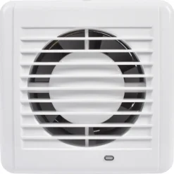 Sanivesk stille inbouwventilator Standaard wit Ø 100 mm