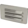 Sanivesk vlakkanaal muurrooster RVS 110x55 mm
