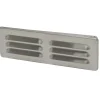 Sanivesk vlakkanaal muurrooster RVS 220x55 mm
