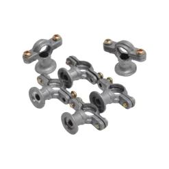 Toevoerbuizen & Hulpstukken|Kraanaccessoires > Sanivesk Zamac Beugels 22mm 4 stuks