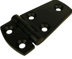 Scharnieren|Hekonderdelen > KPE Holland Scharnier 76/20x38x4mm RVS Zwart