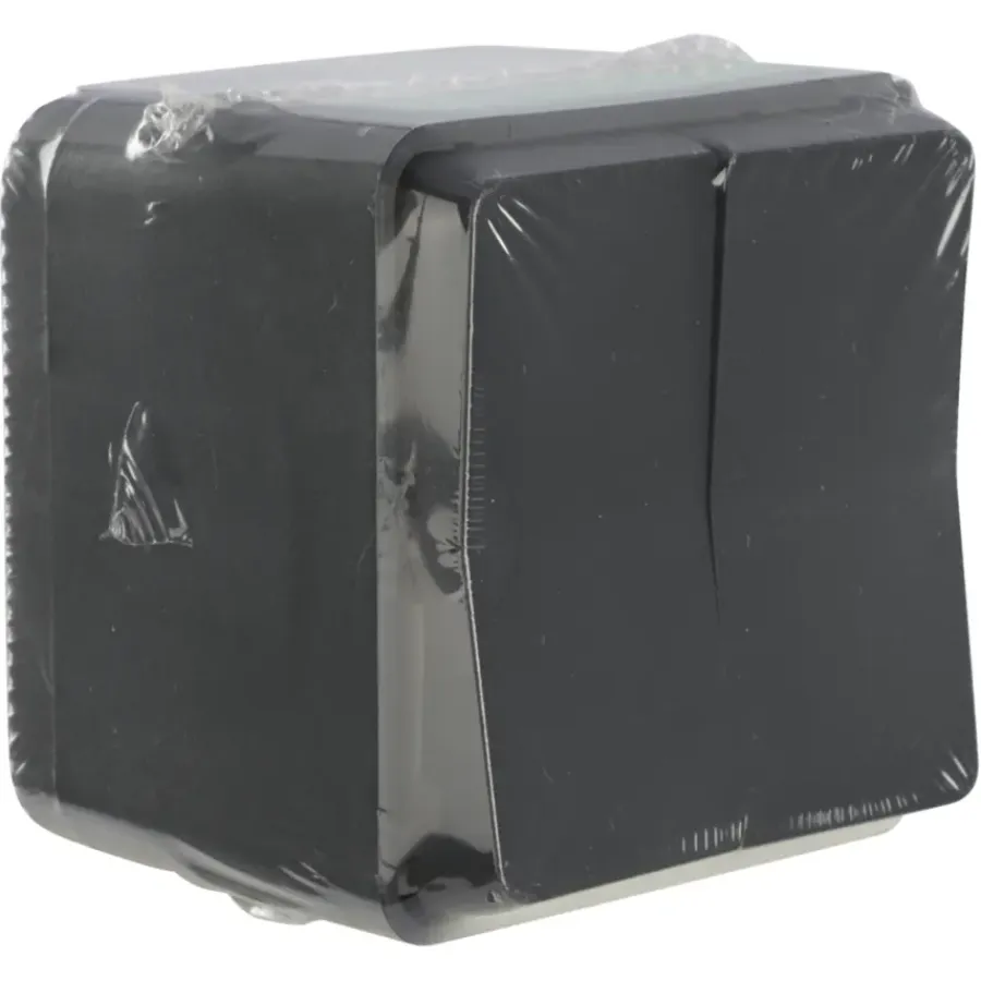 Schakelaars|Stopcontacten & Overige Contactdozen > Schneider Electric Mureva Styl serieschakelaar IP55 antraciet