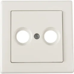 Inbouw Schakelmateriaal|Opbouw Schakelmateriaal > Schneider Electric Schneider Merten System-M Centraalplaat Radio/TV Polarwit
