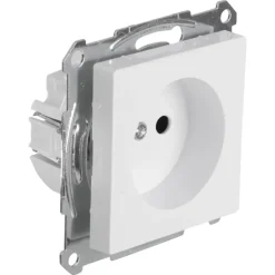 Inbouw Schakelmateriaal|Stopcontacten & Overige Contactdozen > Schneider Electric Schneider Merten System-M Enkel Stopcontact Actief Wit