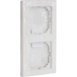 Afdekramen|Inbouw Schakelmateriaal > Schneider Electric Schneider Merten System-M Smart Afdekraam 2-voudig Polarwit